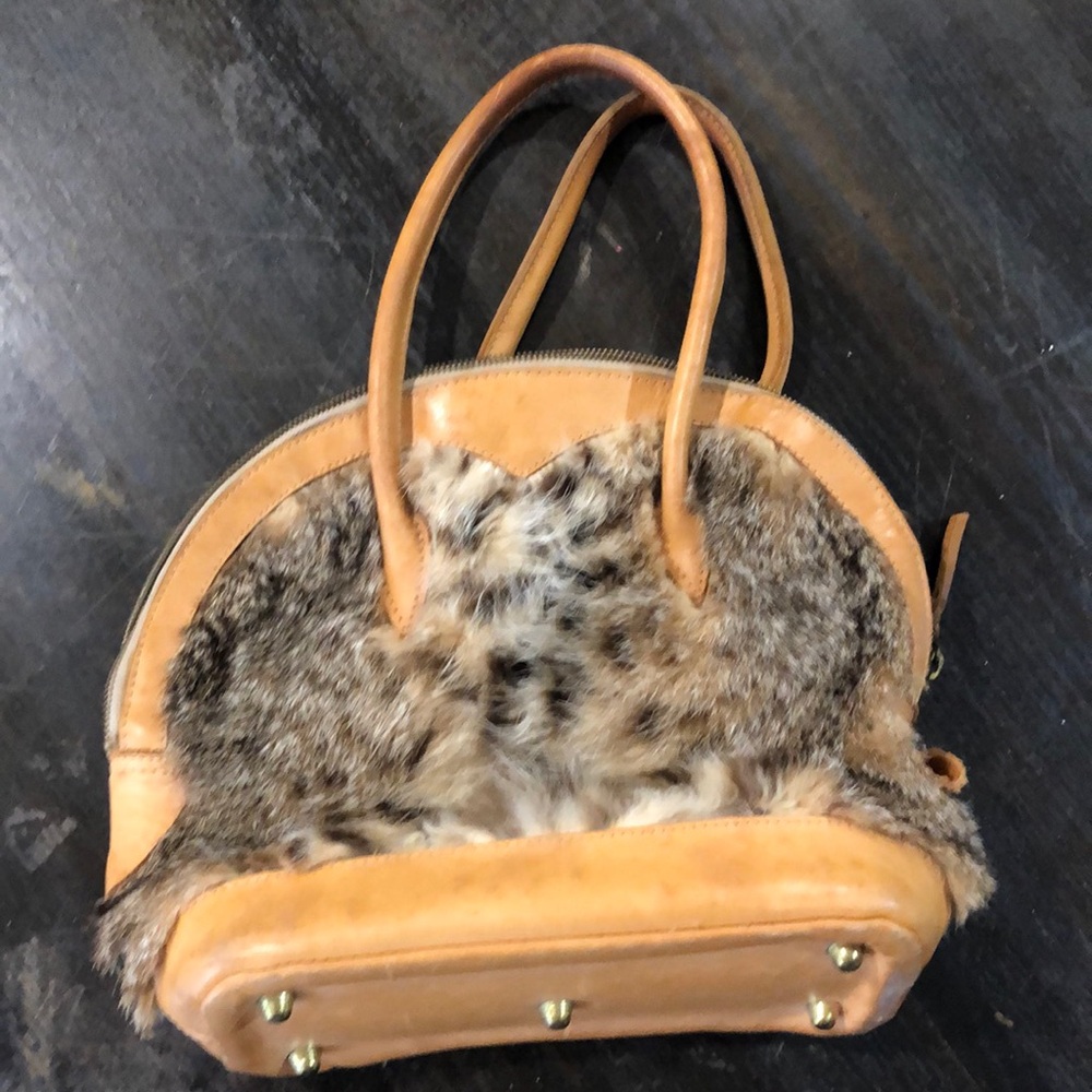 Animal fur real John Hart bag